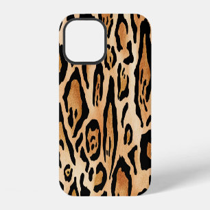 Funda Para iPhone 12 Piel de Leopardo: Patrón Continuo Atemporal