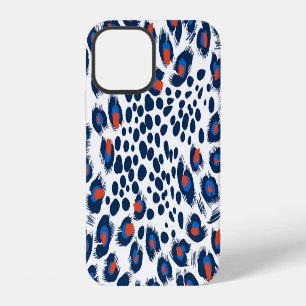Funda Para iPhone 12 Piel de leopardo: patrón vintage sin costuras.