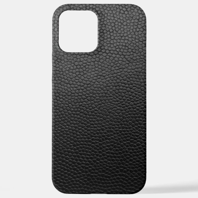 Funda Para iPhone Piel de serpiente negro (Reverso )