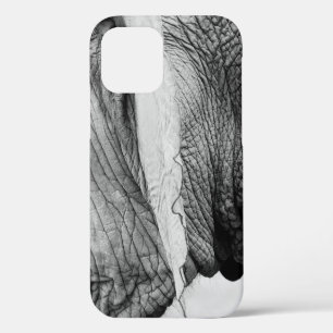 Funda Para iPhone 12 Piel elefante de animales salvajes