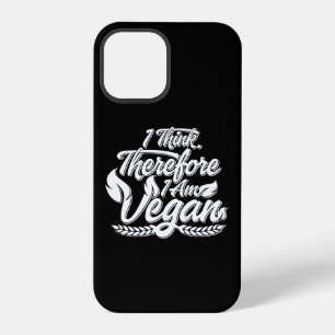 Funda Para iPhone 12 Pro Pienso, Luego Soy Vegano