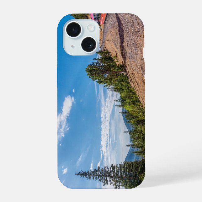 Funda para iPhone Pikes Peak Train Ride (Reverso )