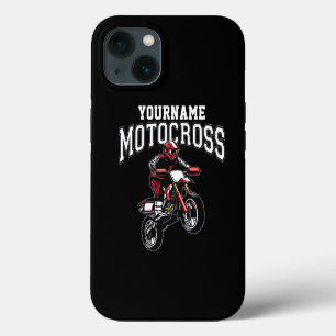 Piloto de Motocross Personalizado en Bicicleta de