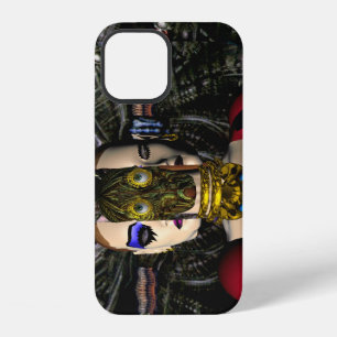 Funda Para iPhone 12 PILOTO DE NAVE ESPACIAL ANDROIDE XENIA, Ciencia Fi