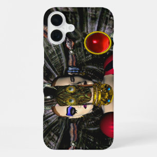 Funda Para iPhone 16 Plus PILOTO DE NAVE ESPACIAL XENIA ANDROID, Ciencia Fic