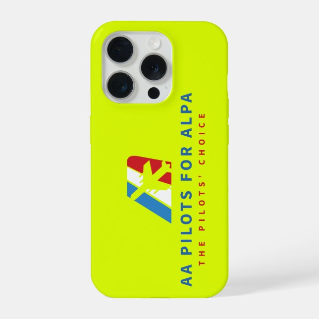 Funda Para iPhone Pilotos de AA para el Fondo de ALPA Nuestro Futuro (Reverso )
