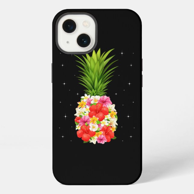 Funda Para iPhone Piña Fruta Paz Amor Piña 1 (Reverso )