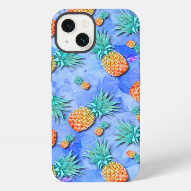 Funda Para iPhone Piñas. Pintar. Fiesta. (Reverso )