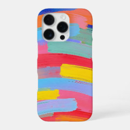 Funda Para iPhone 16 Pro Pincel abstracto