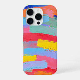 Funda Para iPhone 16 Pro Pincel abstracto