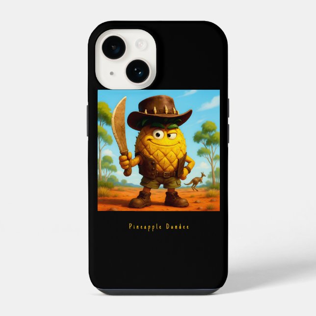 Funda Para iPhone Pineapple Dundee (Reverso )