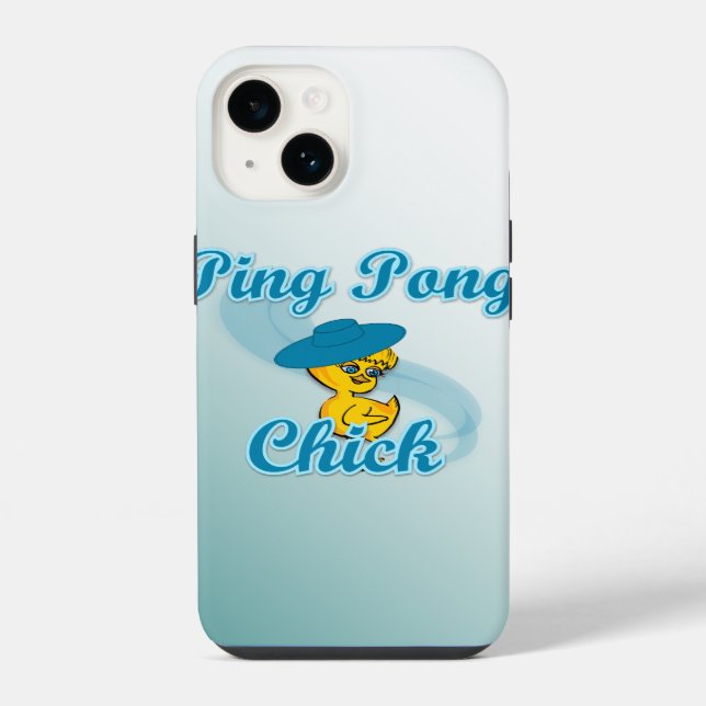 Funda Para iPhone Ping Pong Chick #3 (Reverso )