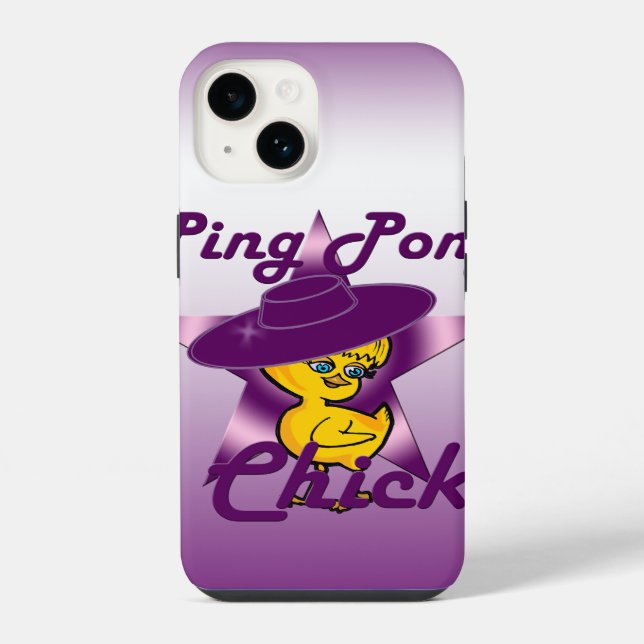 Funda Para iPhone Ping Pong Chick #9 (Reverso )