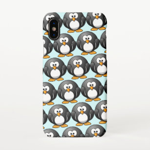 Funda Para iPhone X "Pingüino gracioso"