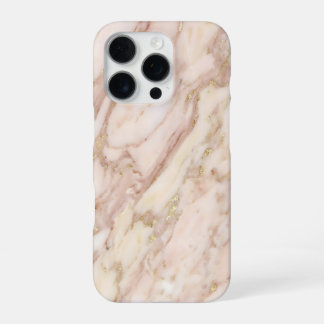 Funda Para iPhone 16 Pro pink and gold marble