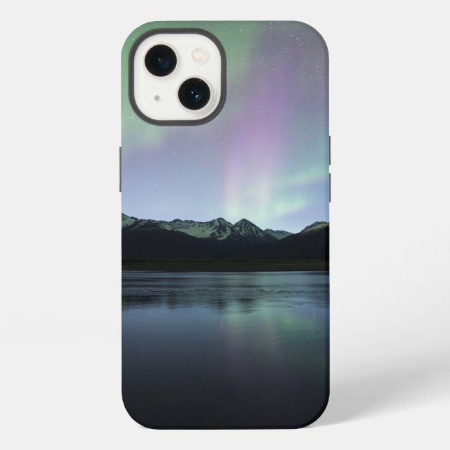 Funda Para iPhone Pink Aurora (Reverso )