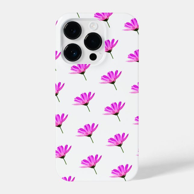 Funda Para iPhone Pink Daisy (Reverso )