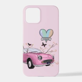 Funda Para iPhone 12 Pro Pink Figaro phone case - telefoonhoesje roze
