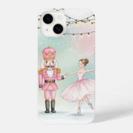 Funda Para iPhone 14 Pink Nutcracker & Ballerina  Christmas 