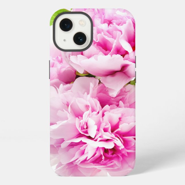 Funda Para iPhone Pink Peony (Reverso )