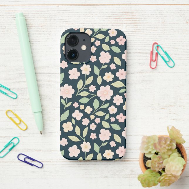 Funda Para iPhone Pink Spring Elegance (En el escritorio)