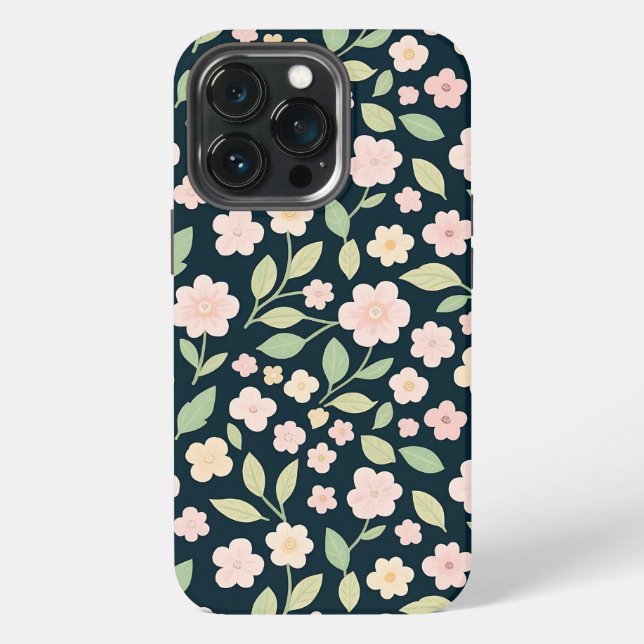Funda Para iPhone Pink Spring Elegance (Reverso )