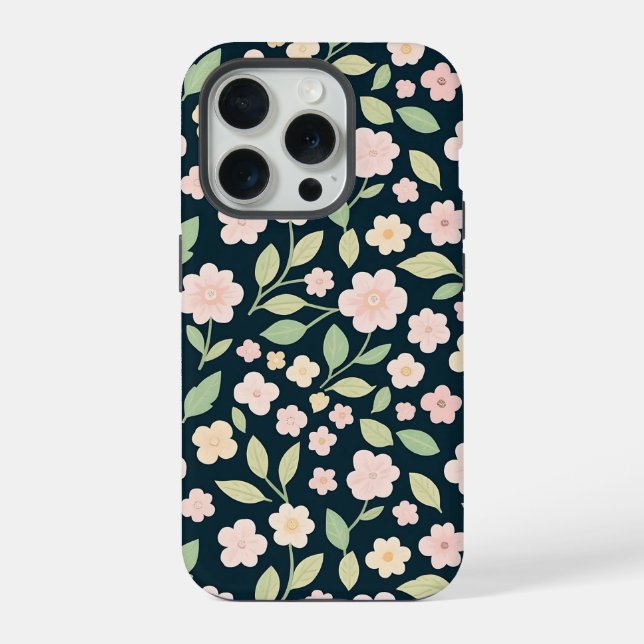 Funda Para iPhone Pink Spring Elegance (Reverso )