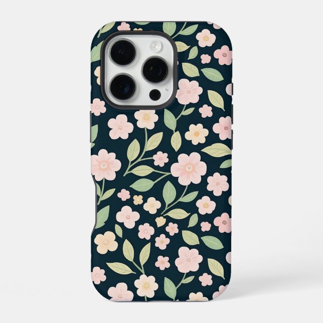 Funda Para iPhone Pink Spring Elegance (Reverso )
