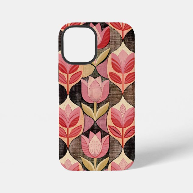 Funda Para iPhone Pink Tulips (Reverso )
