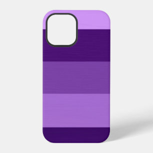 Funda Para iPhone 12 Pro Pintar rayas moradas violetas