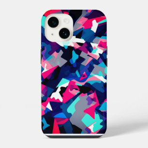 Funda Para iPhone 14 Pintura abstracta colorida con remolinos y espiral