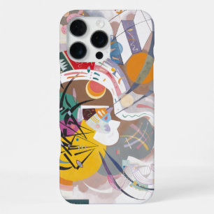 Funda Para iPhone 16 Pro Max Pintura abstracta de Kandinsky de curva dominante