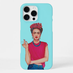 Funda Para iPhone 16 Pro Max pintura al óleo para mujeres de jeans azules