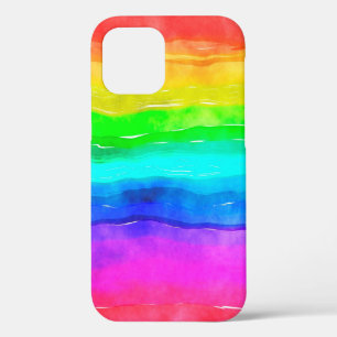 Funda Para iPhone 12 Pintura de acuarela lavado de pintura