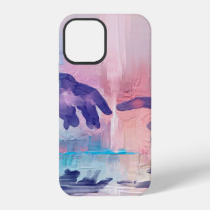 Funda Para iPhone 12 Pintura de arte fino, manos pintadas a mano surrea