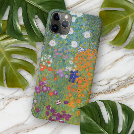 Funda Para iPhone 16 Pro Max Pintura de arte floral de verano de Gustav Klimt 1
