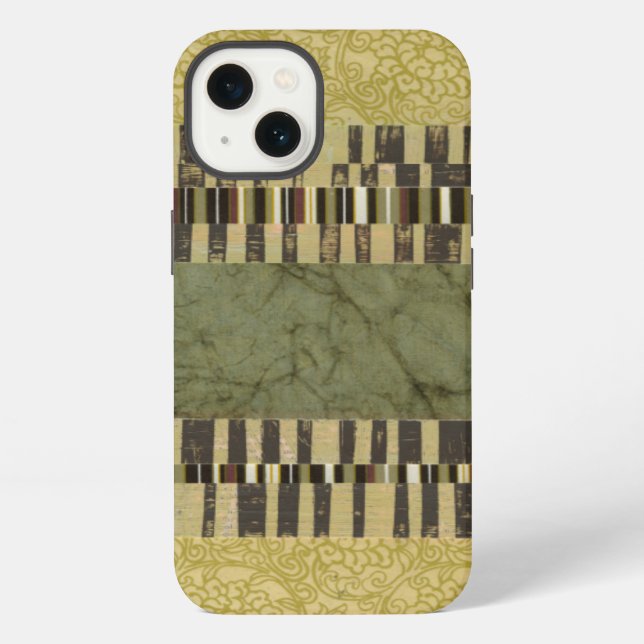 Funda Para iPhone Pintura de panel con múltiples patrones (Reverso )