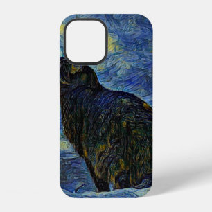 Funda Para iPhone 12 Pintura digital Gato Shambhala al estilo de Vincen