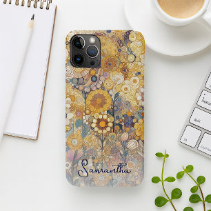 Funda Para iPhone 11Pro Max Pintura floral Bella Artes de estilo Art Nouveau a