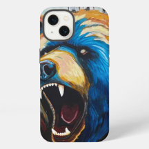 Pintura Grizzly - Arte de Vida Silvestre