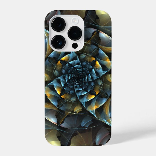 Funda Para iPhone PinWheeler Abstract Art (Reverso )