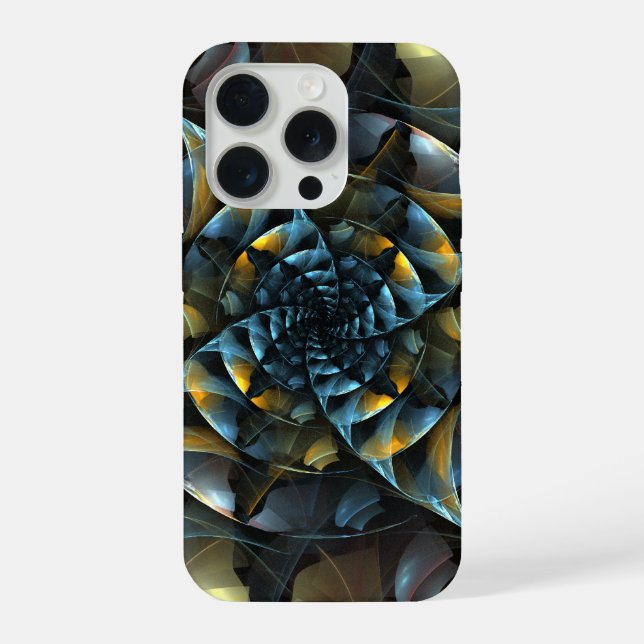 Funda Para iPhone PinWheeler Abstract Art (Reverso )