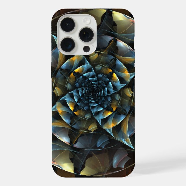 Funda Para iPhone PinWheeler Abstract Art (Reverso )
