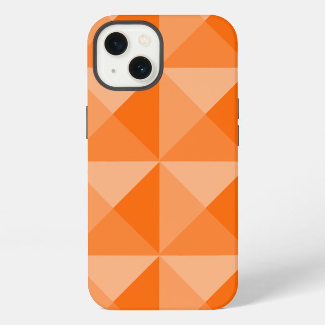 Funda Para iPhone Pirámides naranjas (Reverso )