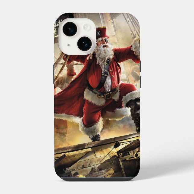 Funda Para iPhone Pirata Santa (Reverso )