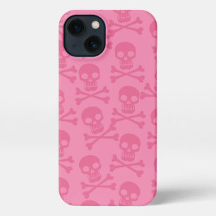 Pirata Skull Crossbone Pattern Pink
