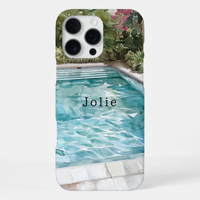 Funda Para iPhone Piscina (Reverso )