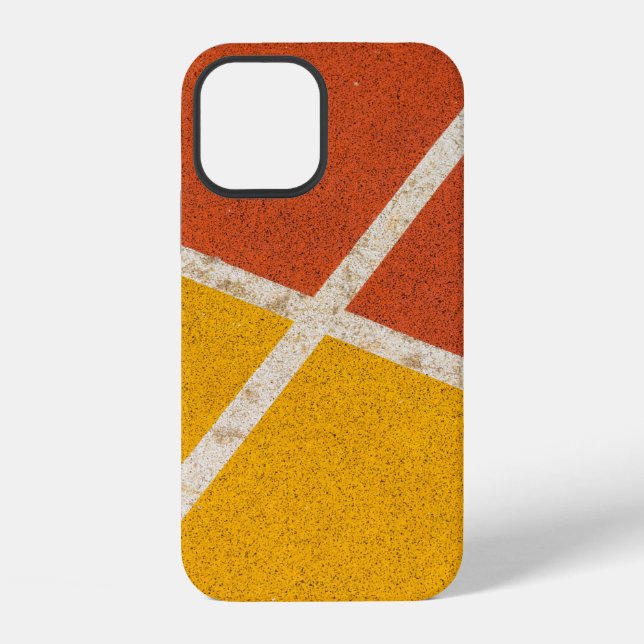Funda Para iPhone Piso amarillo y naranja (Reverso )