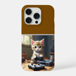 "Pixel Paws: El gatito jugador en acción"