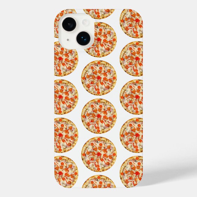 Funda Para iPhone Pizza (Reverso )